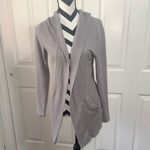 POISON Women's Gray Sweater Cardigan